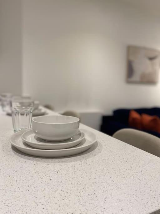 Modern Trafford 1Br Apartment-Free Parking-Cinema Room Manchester Esterno foto
